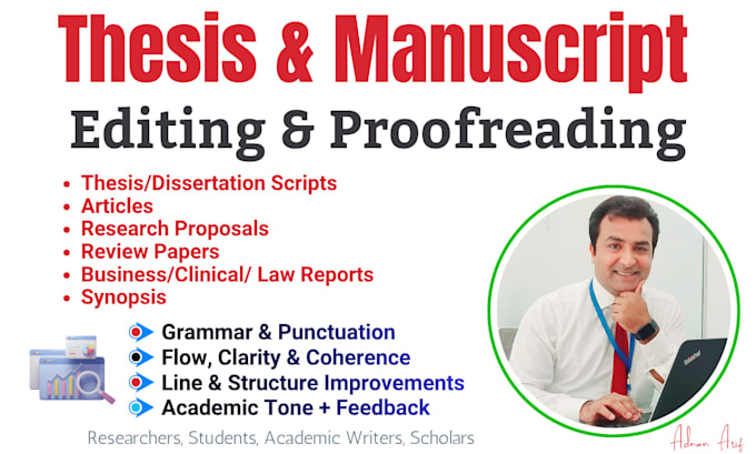 professionally proofread and edit your research work with track change