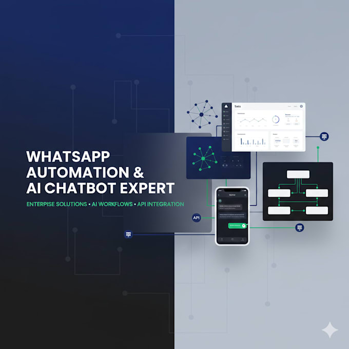 develop whatsapp automation, chatbot, unofficial API