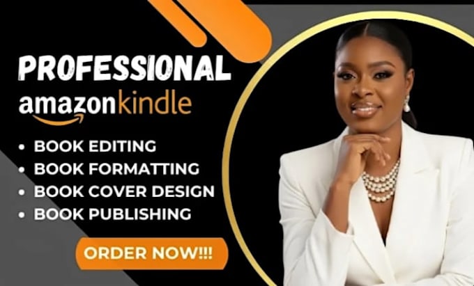 do amazon KDP book publishing, formatting, and editing for self publishing
