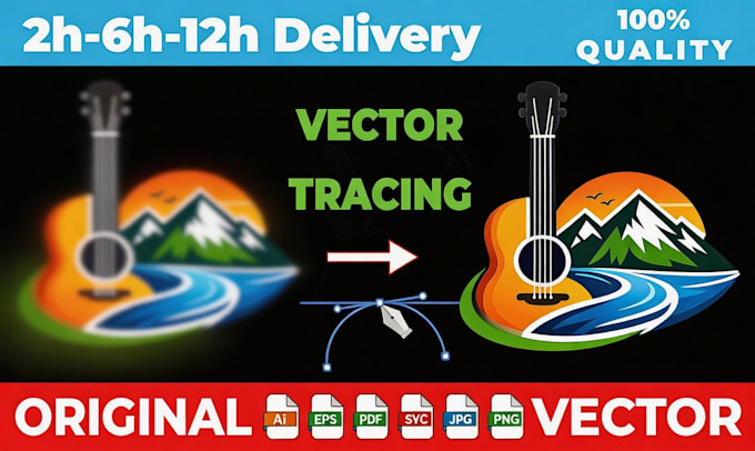 do manually vector tracing