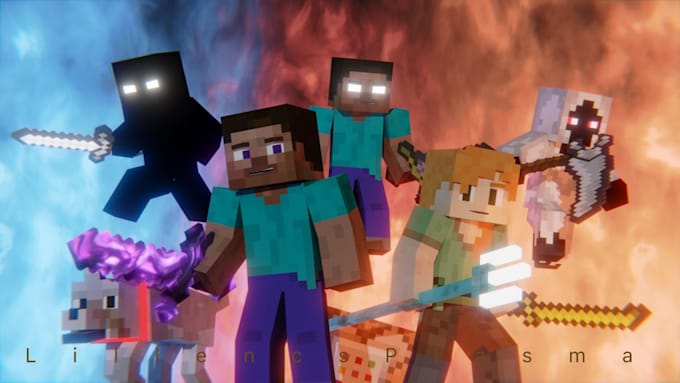 Design minecraft smp thumbnails that get more clicks on youtube and ...
