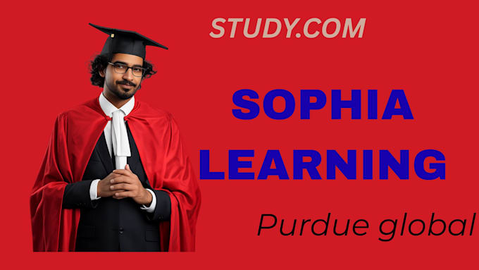 facilitate sophia learning, straighter line, purdue global, and studycom