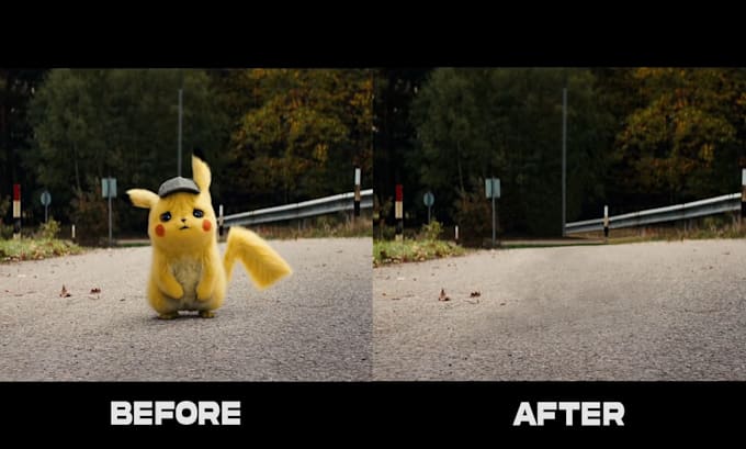 provide professional vfx wire removal and object clean up