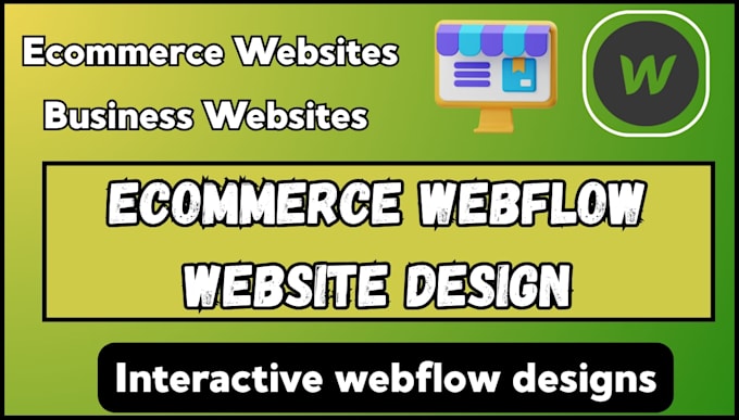 do webflow cms website, figma to webflow landing page, blog, ecommerce webflow