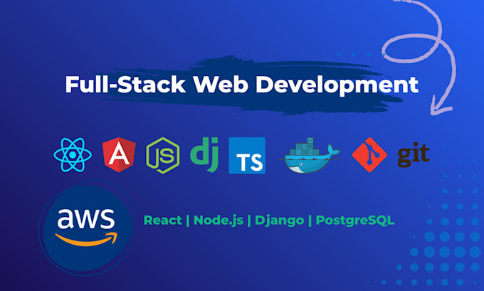 build a scalable full stack web application using django, node js, and react