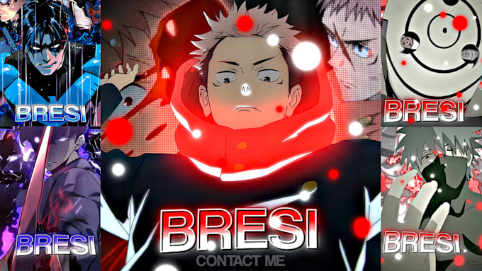 design amazing anime profiles or icon for youtube, tiktok, insta