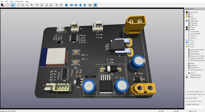 make pcb boards, gerber files, schematics and bom