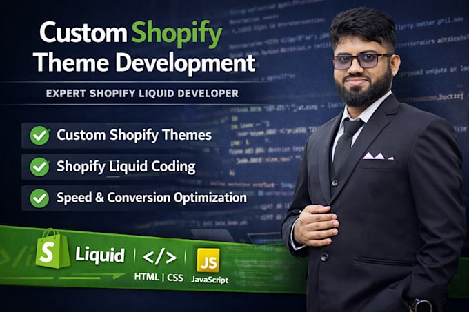 build a custom shopify theme using liquid code