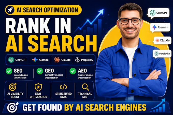 do monthly GEO SEO aeo to rank your website for ai search visibility and google