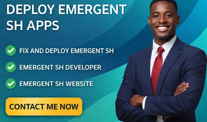 deploy emergent sh apps emergent sh error, develop emergent sh app, durable ai