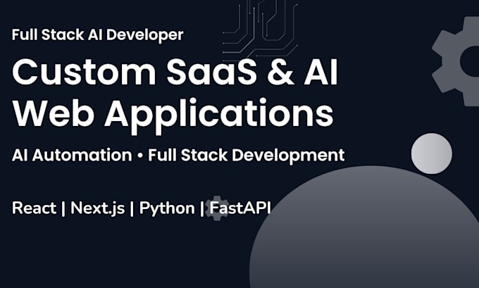 Build modern full stack web app with react nextjs and fastapi by Hamza ...