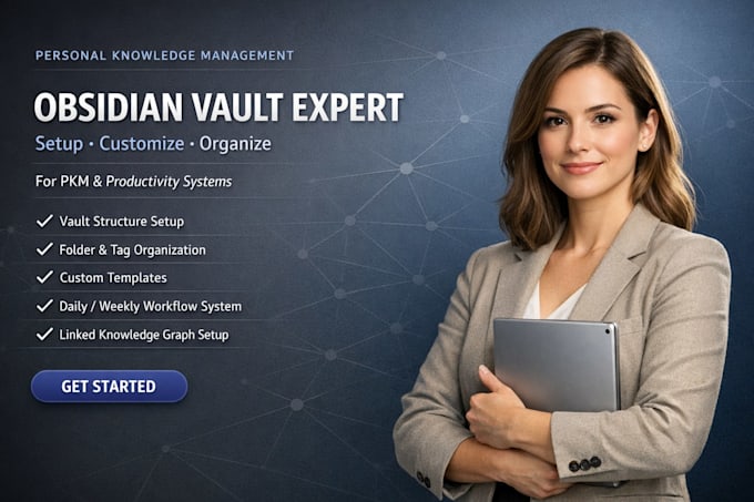 setup customize and organize your obsidian vault for pkm and productivity