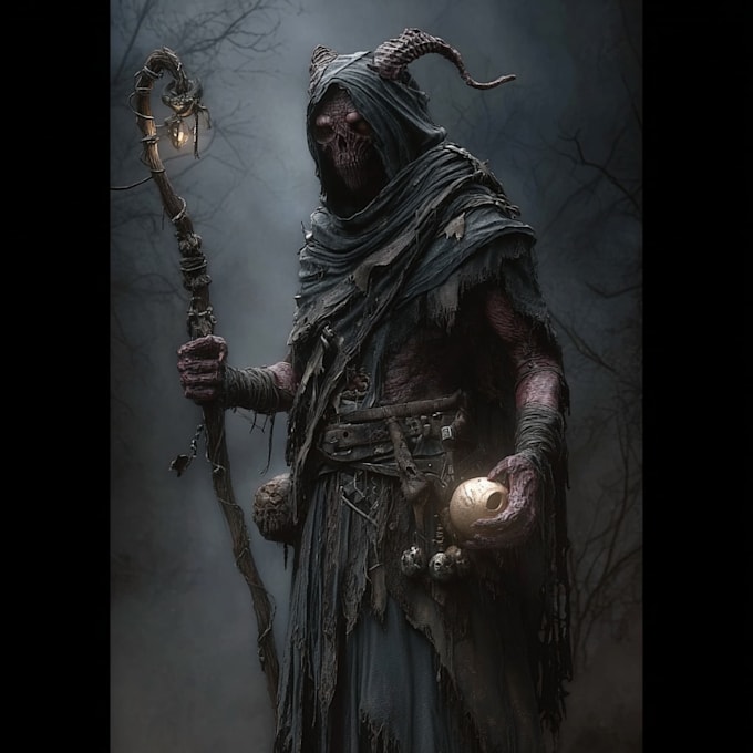 fantasy horror and fantasy horror character