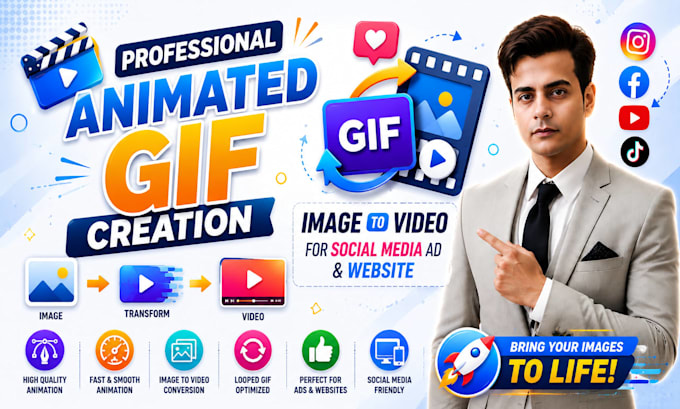 turn your image into an animated video or GIF loop