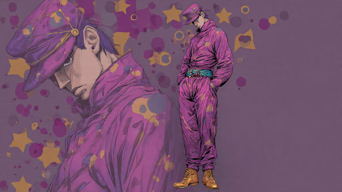 draw you in jojo bizarre adventure style