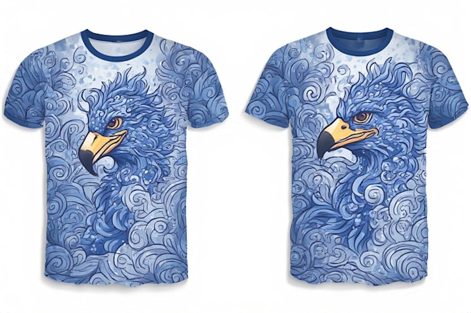 create custom illustration design for your merch t shirt