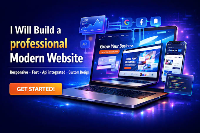 do full stack web development, front end, backend developer