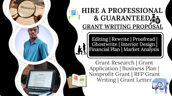write grant proposal grant application business plan grant research grant writer