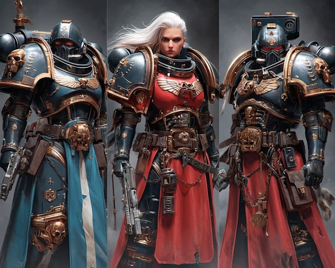 paint your warhammer 40k and fantasy miniatures