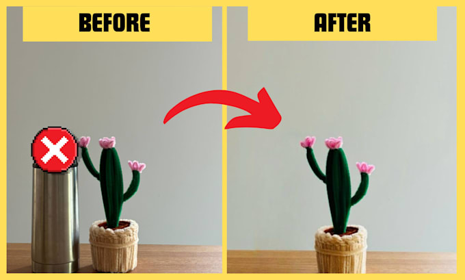 remove unwanted objects from photos professionally