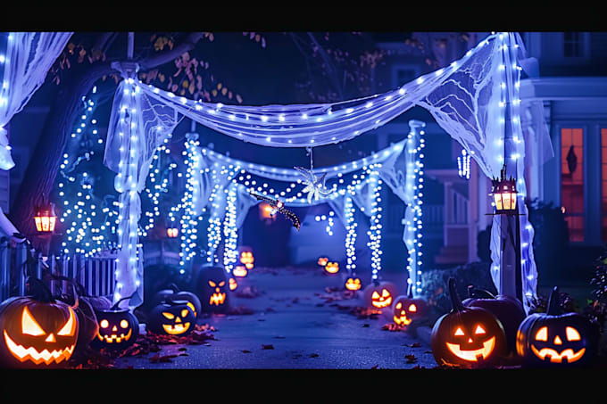 draw you a halloween banner