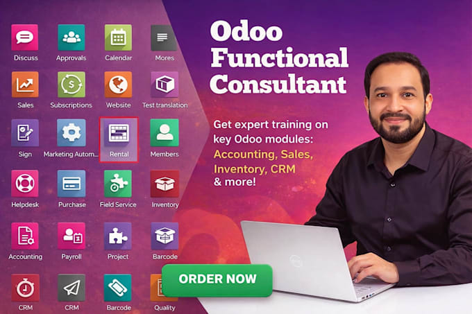 be your odoo functional consultant