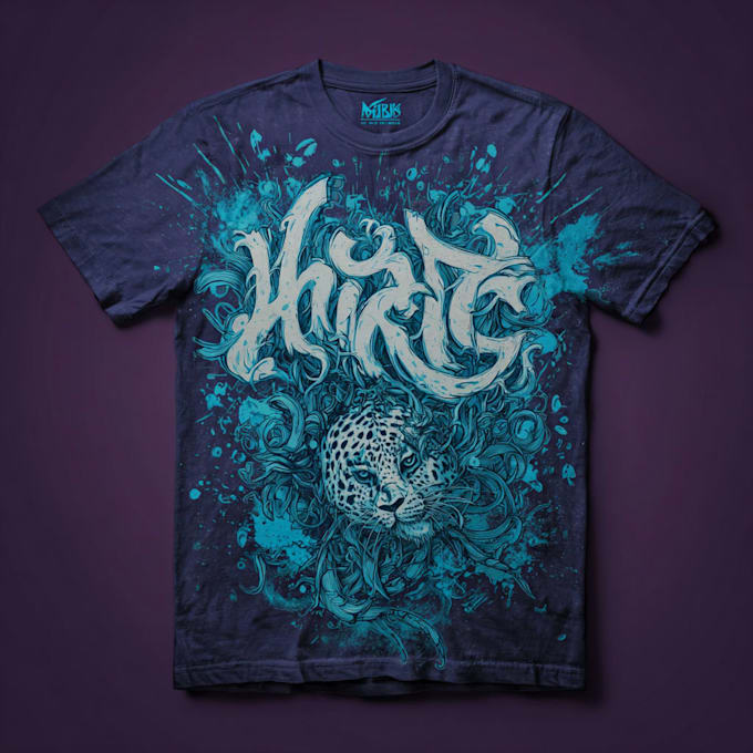 do minimalist typography t shirt design