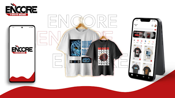 design clothing ecommerce mobile app UI UX