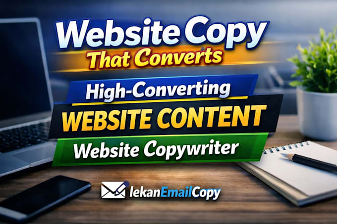 write high converting SEO website copy that turns visitors to customers
