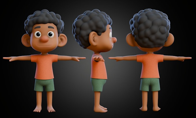 create custom 3d characters for your project