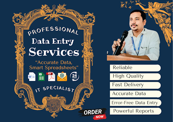 do any data entry, data cleaning, pdf to excel data entry