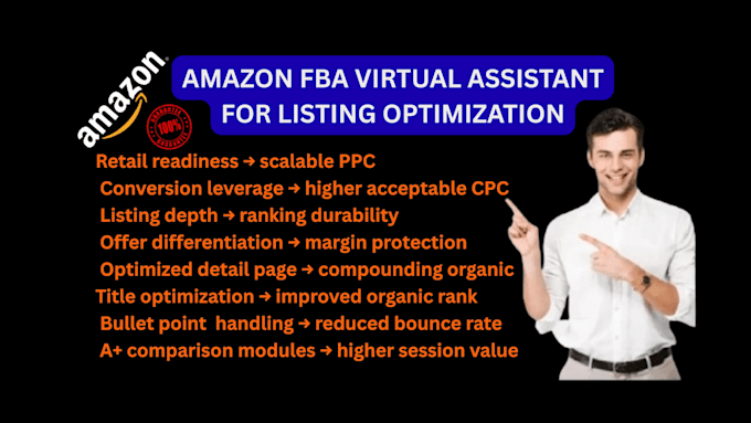 be amazon fba virtual assistant for listing optimization and amazon ppc support