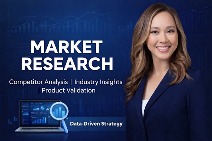 do detailed market research and competitor analysis for ecommerce or startup