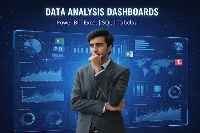 Create interactive dashboards with power bi and tableau as data analyst ...