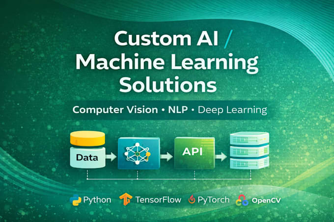 develop computer vision, nlp, or custom ai solution for your business