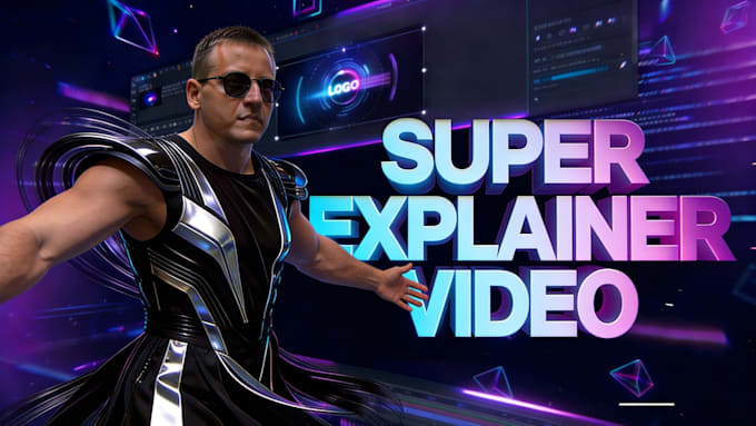 create 2d and 3d animated explainer video