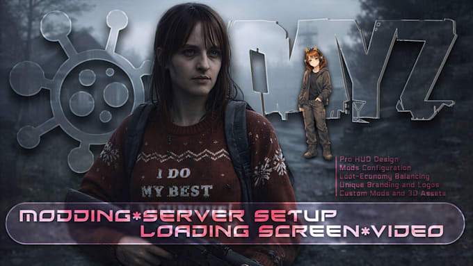 create for your dayz server a pro identity and custom mods
