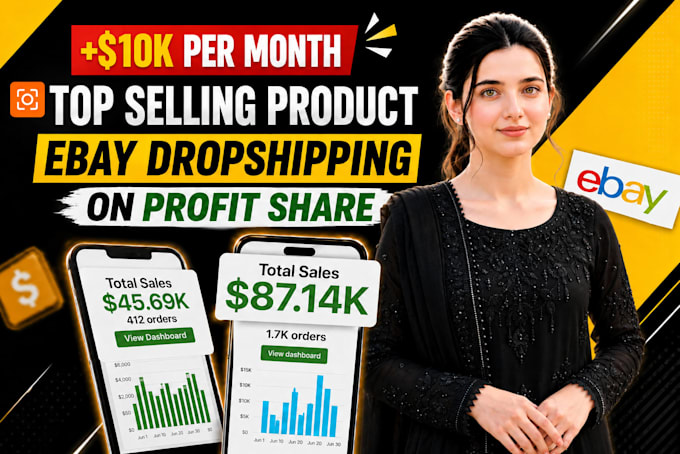 do expert ebay dropshipping on profit share