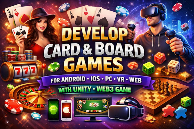 develop unity multiplayer card and board game with photon