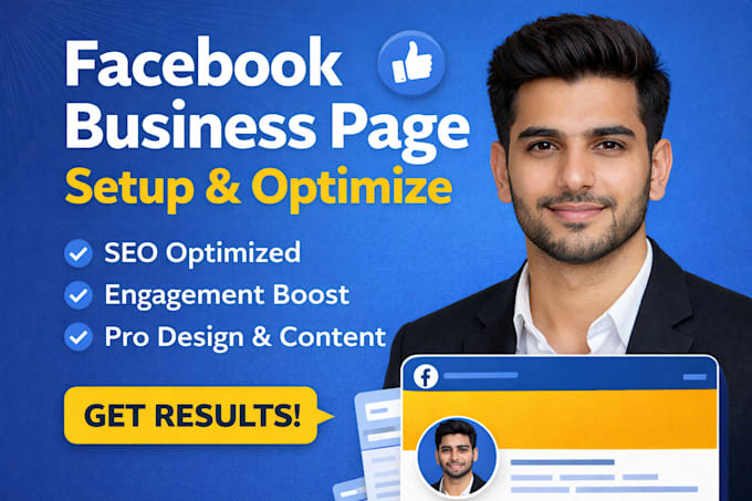 create optimized facebook business page