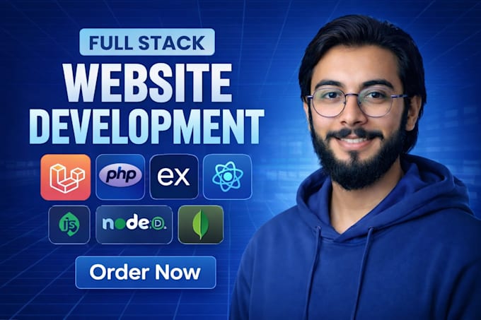develop custom full stack laravel web application