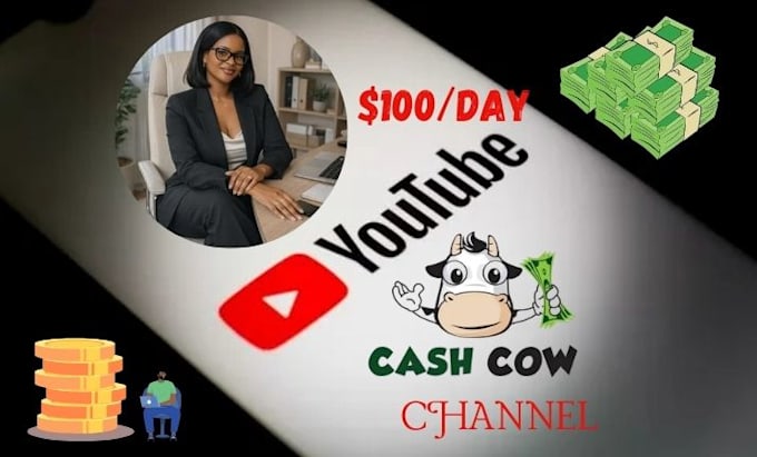 create an automatic youtube cashcow channel for you