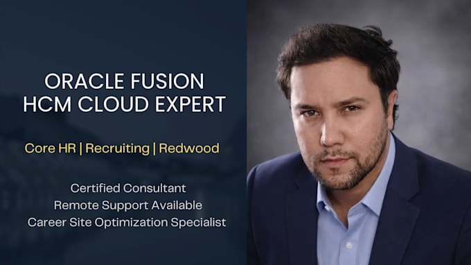 fix and optimize oracle fusion hcm core HR and recruiting