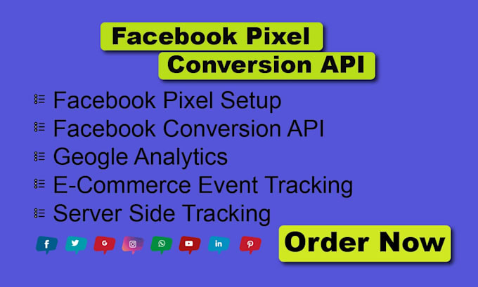 setup meta facebook pixel and conversion API with server side tracking