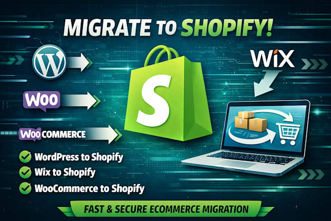 copy clone migrate wix squarespace weebly wordpress website to shopify migration