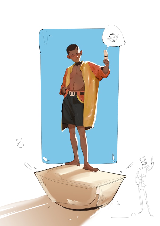 make unique character designs for you