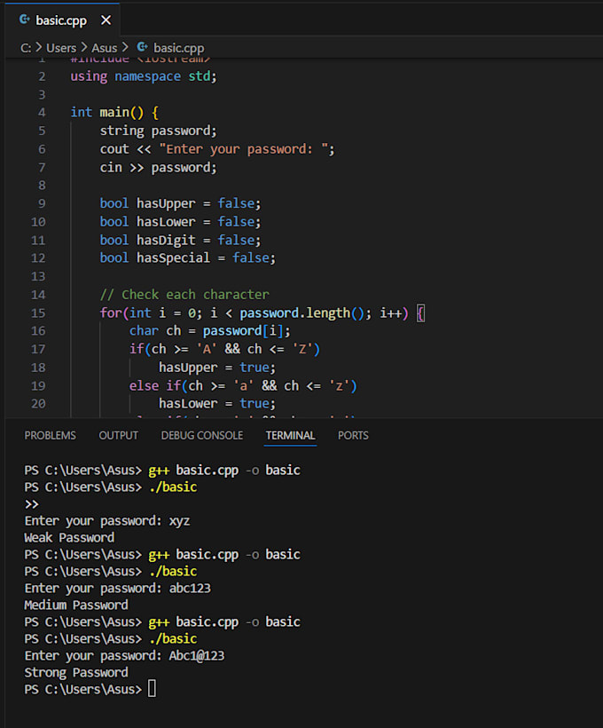 develop cpp mini projects with source code