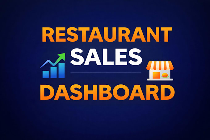 build an excel dashboard for restaurant sales and inventory