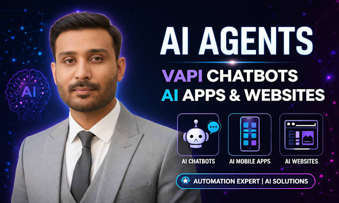 build ai agents, ai saas apps, chatbots, and modern websites
