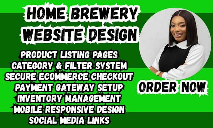 design home brewery website microbrewery website craft beer website beer website